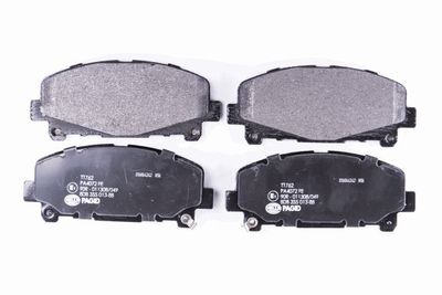 8DB355013881 HELLA PAGID Комплект тормозных колодок, дисковый тормоз