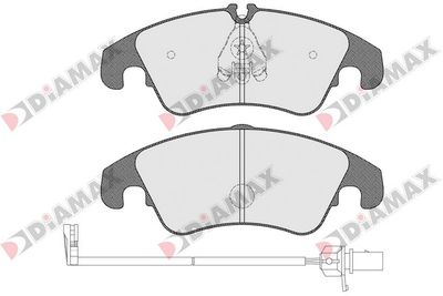 N09068A DIAMAX Комплект тормозных колодок, дисковый тормоз