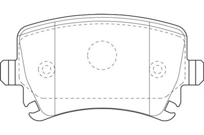 2135575 Omnicraft Комплект тормозных колодок, дисковый тормоз