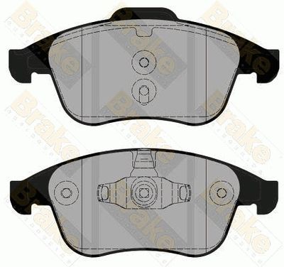 PA1811 Brake ENGINEERING Комплект тормозных колодок, дисковый тормоз