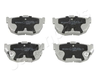 PP595AF JAPANPARTS Комплект тормозных колодок, дисковый тормоз