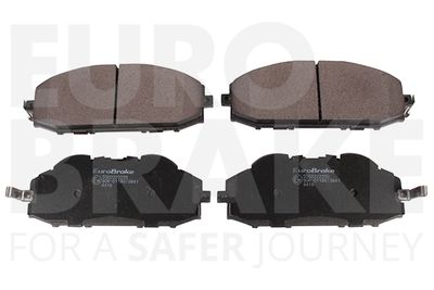 5502222255 EUROBRAKE Комплект тормозных колодок, дисковый тормоз