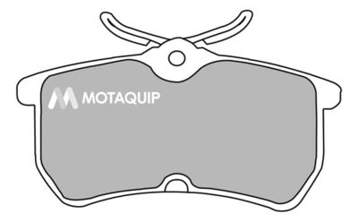 LVXL680 MOTAQUIP Комплект тормозных колодок, дисковый тормоз