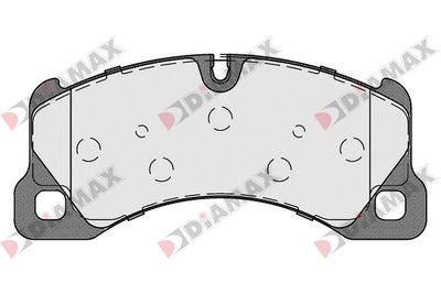 N09601 DIAMAX Комплект тормозных колодок, дисковый тормоз