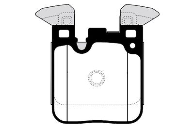 RA11080 RAICAM Комплект тормозных колодок, дисковый тормоз