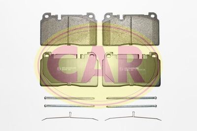 PNT4081 CAR Комплект тормозных колодок, дисковый тормоз