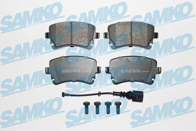 5SP1256 SAMKO Комплект тормозных колодок, дисковый тормоз