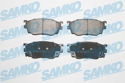 5SP1046 SAMKO Комплект тормозных колодок, дисковый тормоз