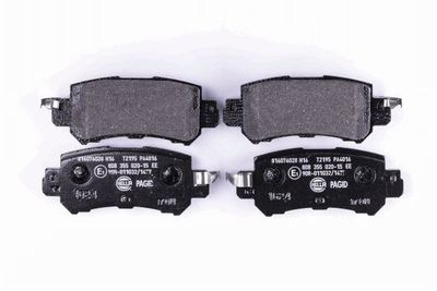 8DB355020151 HELLA PAGID Комплект тормозных колодок, дисковый тормоз