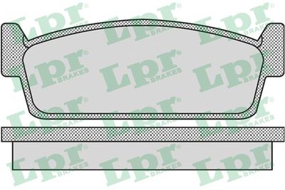 05P925 LPR Комплект тормозных колодок, дисковый тормоз