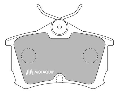 LVXL620 MOTAQUIP Комплект тормозных колодок, дисковый тормоз