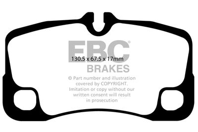 DP51930NDX EBC Brakes Комплект тормозных колодок, дисковый тормоз