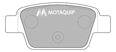 LVXL1037 MOTAQUIP Комплект тормозных колодок, дисковый тормоз