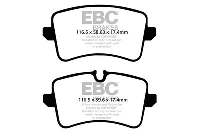 DP92082 EBC Brakes Комплект тормозных колодок, дисковый тормоз