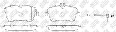 PN0199W NiBK Комплект тормозных колодок, дисковый тормоз