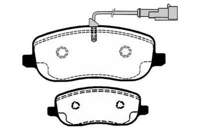 RA07961 RAICAM Комплект тормозных колодок, дисковый тормоз