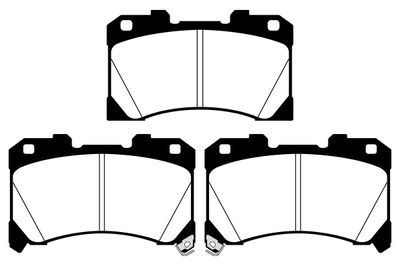 RA13230 RAICAM Комплект тормозных колодок, дисковый тормоз