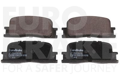 55022245109 EUROBRAKE Комплект тормозных колодок, дисковый тормоз