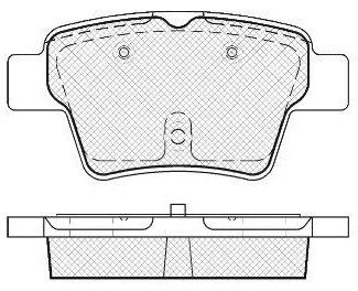 FP2314 FIT Комплект тормозных колодок, дисковый тормоз