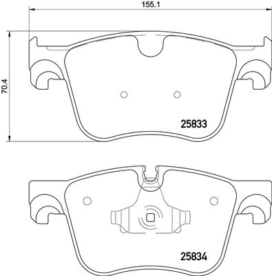 FK20276 KAISHIN Комплект тормозных колодок, дисковый тормоз