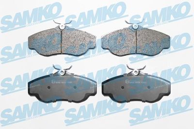 5SP728 SAMKO Комплект тормозных колодок, дисковый тормоз