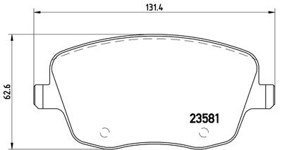 FK20031 KAISHIN Комплект тормозных колодок, дисковый тормоз