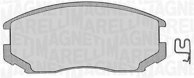 363916060333 MAGNETI MARELLI Комплект тормозных колодок, дисковый тормоз