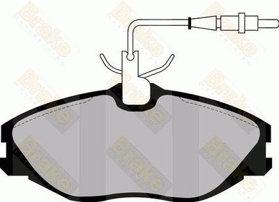 PA1113 Brake ENGINEERING Комплект тормозных колодок, дисковый тормоз