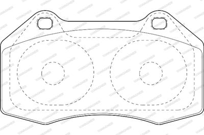 WBP24162A WAGNER Комплект тормозных колодок, дисковый тормоз
