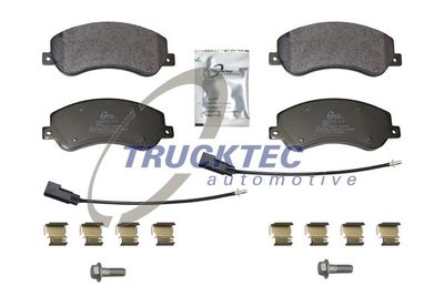 0735328 TRUCKTEC AUTOMOTIVE Комплект тормозных колодок, дисковый тормоз