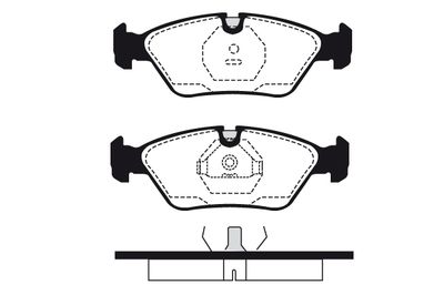 RA02930 RAICAM Комплект тормозных колодок, дисковый тормоз