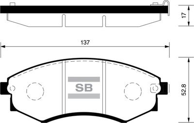 FBP1048 FI.BA Комплект тормозных колодок, дисковый тормоз