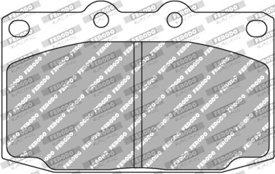 FDS483 FERODO RACING Комплект тормозных колодок, дисковый тормоз