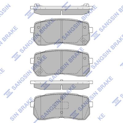 SP1192 Hi-Q Комплект тормозных колодок, дисковый тормоз