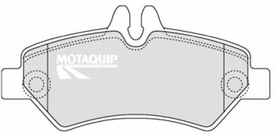 LVXL1312 MOTAQUIP Комплект тормозных колодок, дисковый тормоз