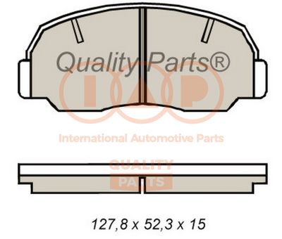 70403020 IAP QUALITY PARTS Комплект тормозных колодок, дисковый тормоз