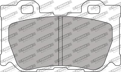 FCP4173H FERODO RACING Комплект тормозных колодок, дисковый тормоз