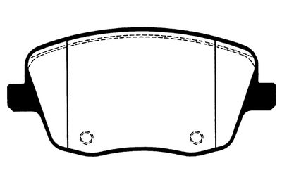 RA07780 RAICAM Комплект тормозных колодок, дисковый тормоз