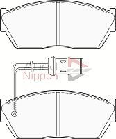 CBP1268 COMLINE Комплект тормозных колодок, дисковый тормоз