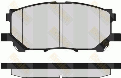 PA1649 Brake ENGINEERING Комплект тормозных колодок, дисковый тормоз