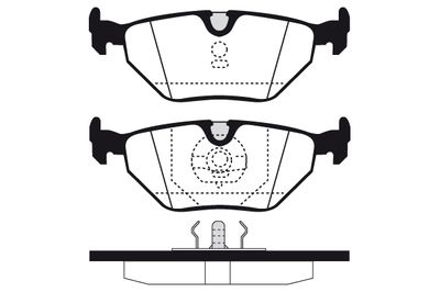 RA03940 RAICAM Комплект тормозных колодок, дисковый тормоз