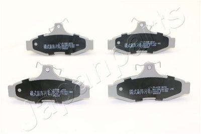 PP398AF JAPANPARTS Комплект тормозных колодок, дисковый тормоз