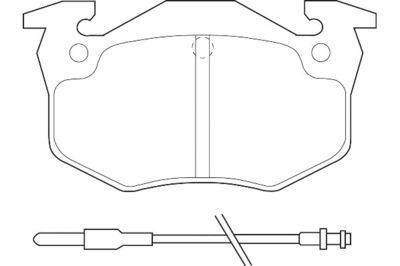 2135650 Omnicraft Комплект тормозных колодок, дисковый тормоз