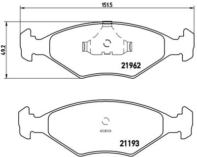 FK20311 KAISHIN Комплект тормозных колодок, дисковый тормоз