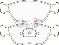 ADB0886 COMLINE Комплект тормозных колодок, дисковый тормоз