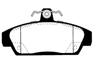 RA05490 RAICAM Комплект тормозных колодок, дисковый тормоз