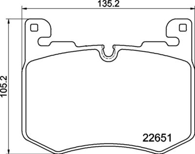 P44030 BREMBO Комплект тормозных колодок, дисковый тормоз