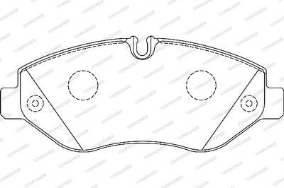 WBP29229A WAGNER Комплект тормозных колодок, дисковый тормоз