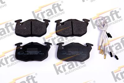 6006010 KRAFT AUTOMOTIVE Комплект тормозных колодок, дисковый тормоз