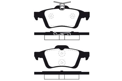 RA11340 RAICAM Комплект тормозных колодок, дисковый тормоз